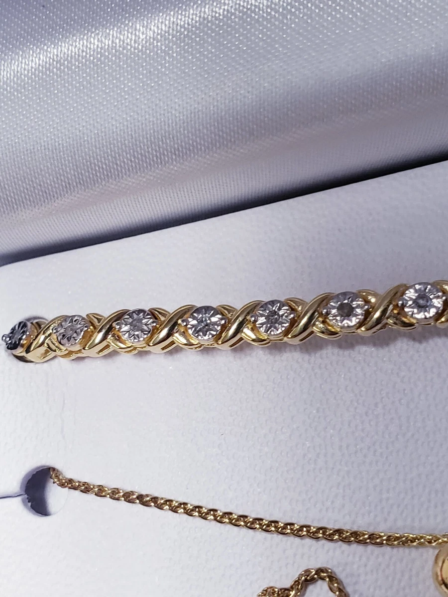 Jcpenney 14k shop gold bracelet