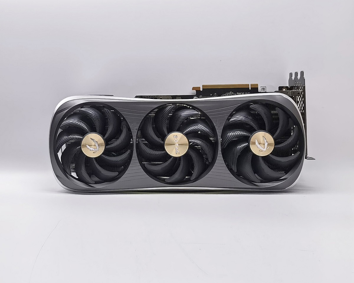 For Parts) Zotac RTX 4090 AMP Extreme AIRO GPU No Core