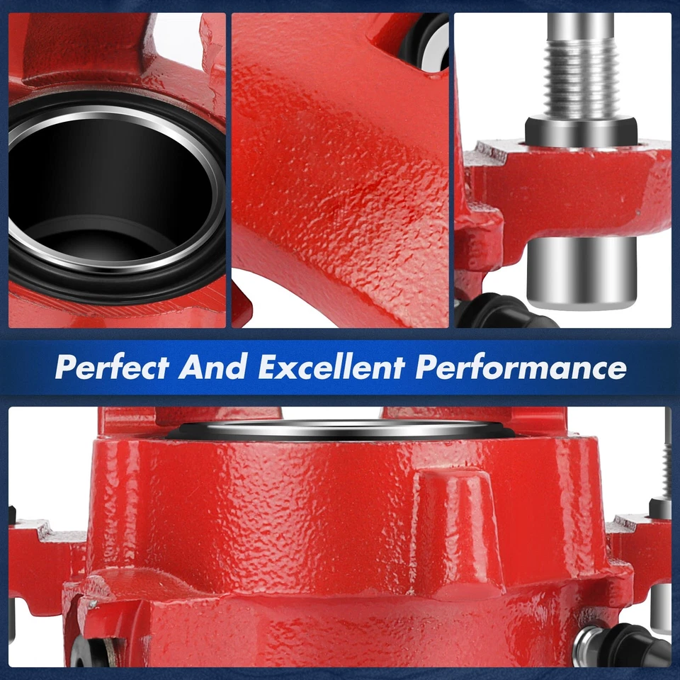 For 1982 - 1992 Pontiac Firebird 1982-1989 GMC S15 set of 2 Front Brake Caliper - Image 3 of 4