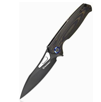 Harnds Falcone CK9180BB-BT K110 G10 Ball Bearing Pivot Folding Knife