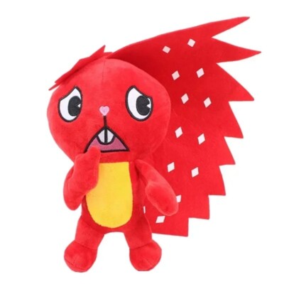 Happy Tree Friends HTF Flaky Doll Red Stuffed Plush Toy Collection Gift Hot