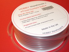 5mm ID PVC Plastic Tube Hose Food Contact Safe Flexible Clear Pipe All Lengths