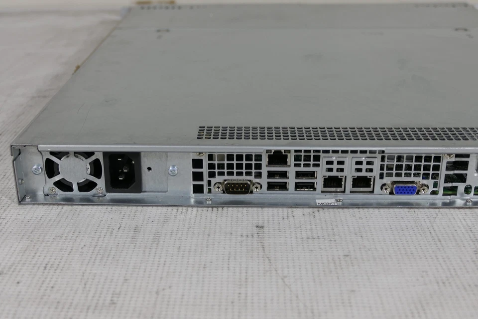 Supermicro 1U Server X11SCM-F Xeon E-2134 3.5Ghz 16gb 4x Trays - Image 3 of 4