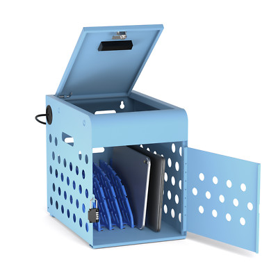 8 Deceive Charging Station Cabinet for Chromebook, Laptop Lock Box for Classroom