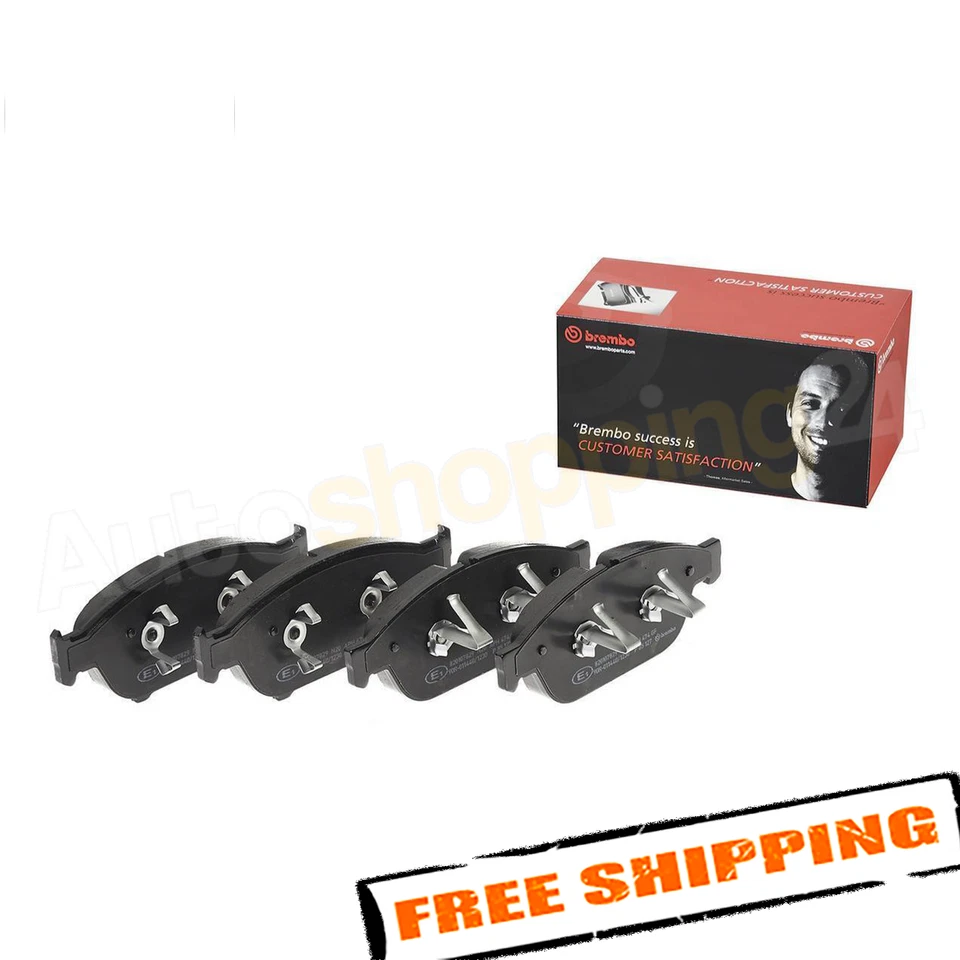 Juego de pastillas de freno de disco delanteras Brembo P85127 Low-Met para Audi A6/A7 Quattro 2012-2018 Foto 2 de 4