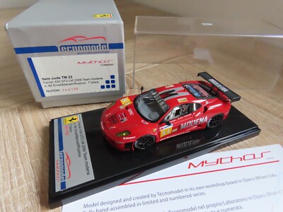 Tecnomodel Mythos TM22 Ferrari 430 GT2 Le Mans 2009 Team Modena #84 1:43 Modell