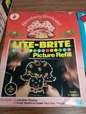 Lite Brite with Templates Shirt Tales and Strawberry Shortcake