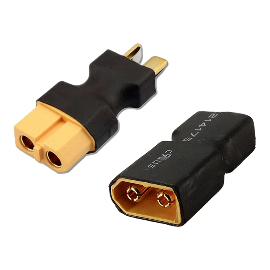 ✅ 4er Adapter Set XT60 auf T-Plug T-Dean Lipo Akku Male Female Stecker Buchse RC - Bild 3 von 4