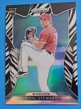 Kohl Stewart 2019 Panini Prizm Baseball Zebra Prizm /99 Rookie Card #289 Twins🔥