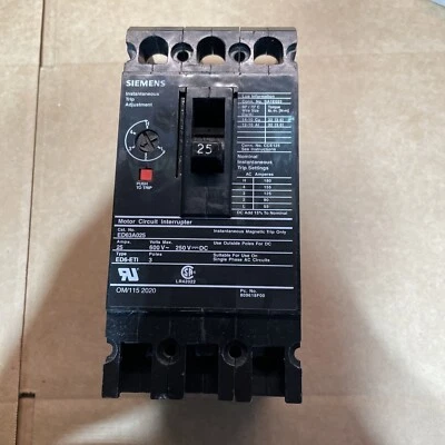 ITE Siemens ED ED63A025 25 amp 3 pole Circuit Breaker ED63 New No Box