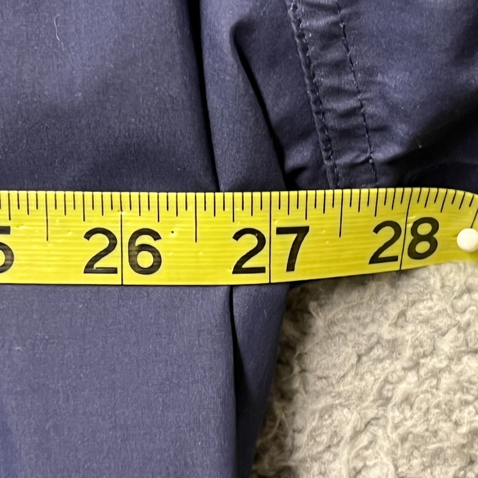 Wilson Golf Jacket Mens 2XL Blue Windbreaker Full Zip Lined Long Sleeve Pockets - Image 3 of 4