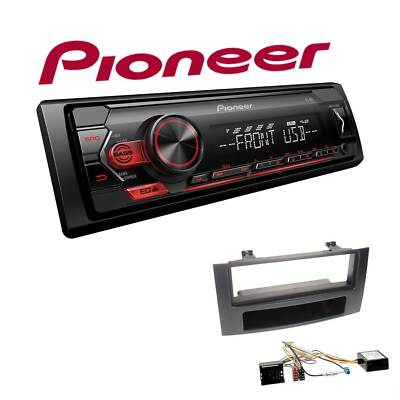 Pioneer 1-DIN Autoradio USB AUX Android Set für Volkswagen VW Touareg Canbus