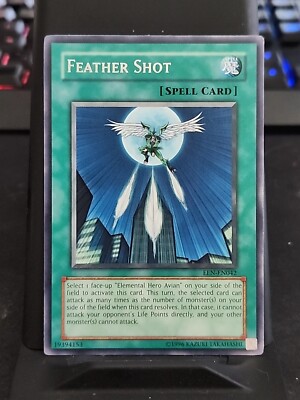 Feather Shot - Rare Foil - Yugioh Spell Card - Vintage | eBay Feather Shot - Rare Foil - Yugioh Spell Card - Vintage | eBay