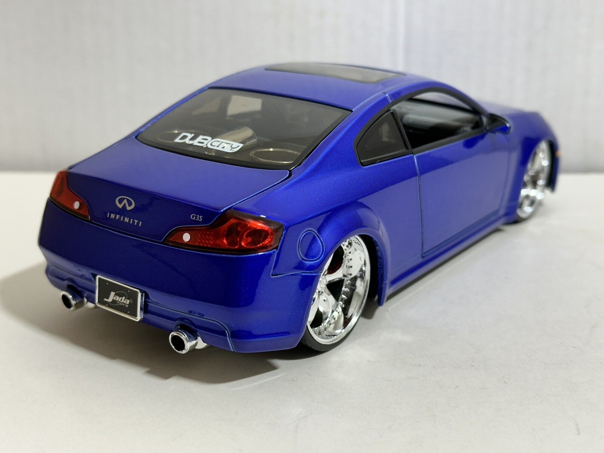 JADA DUB CITY INFINITI G35 CANDY PURPLE 1:24 DIECAST MODEL CAR NEW