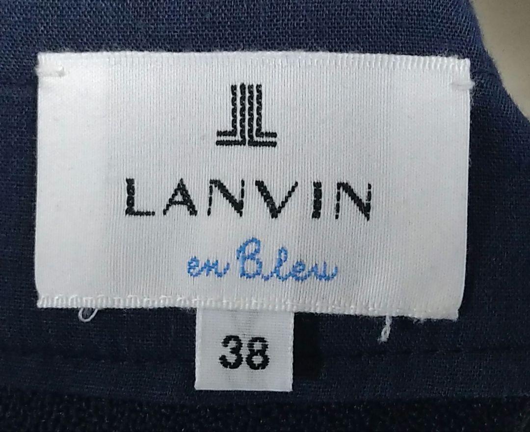 ワンピース LANVIN Women Short Skirts RW DR0008 5904 A24776 Navy Luxury Skirts for Women - Lanvin