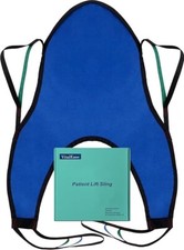 U-Shaped Lift Sling with Head Support Transfer Sling for Elderly Disabled LARGE