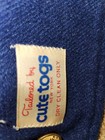 Vintage Boys Navy Pea Coat + Hat for 3-4 Year Old, Winter Coat/Matching Hat — photo 4
