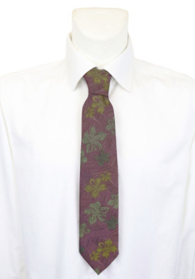 Mark Seven Tie Mens 140 X 8.5 CM Tied Embroidered Flower Formal