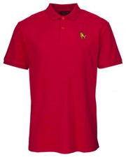 SANTA CRUZ Skateboard Co - rare Jason Jessee Pray Polo Shirt - Red - Medium