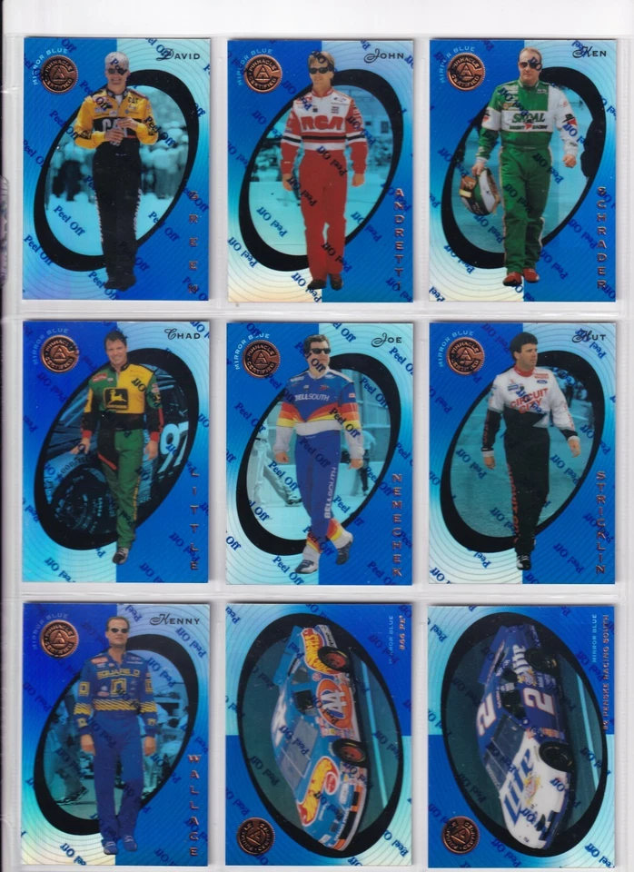 1997 Pinnacle Certified MIRROR BLUE PARALLEL #97 Bobby Labonte--ONE CARD ONLY! - Image 3 of 4