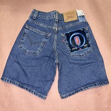Vintage 1990 s Levis 565 Shorts, Wide Leg, Deadstock NWT, Size 10 W25