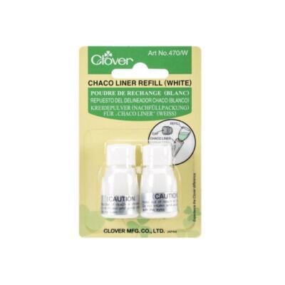 Clover Chaco Liner Nachfüllpackung Kreidepulver (weiß)