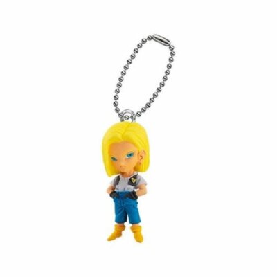 Bandai Dragon ball Super Broly UDM 39 Burst Key Chain Figure Android 18