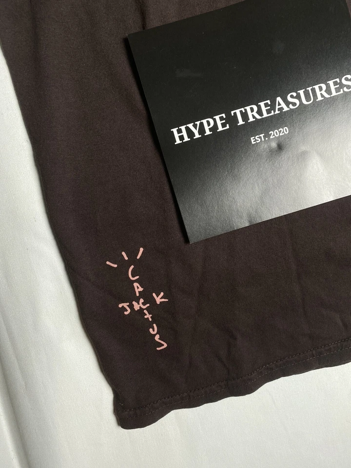 NEW Travis Scott Cactus Jack For Fragment Icons Tee Mens Size S-XL - HYPETREASUR - Image 2 of 4