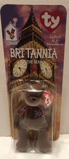 199  Mcdonalds TY Beanie Baby Britannia The Bear Extremely RARE WITH ERRORS