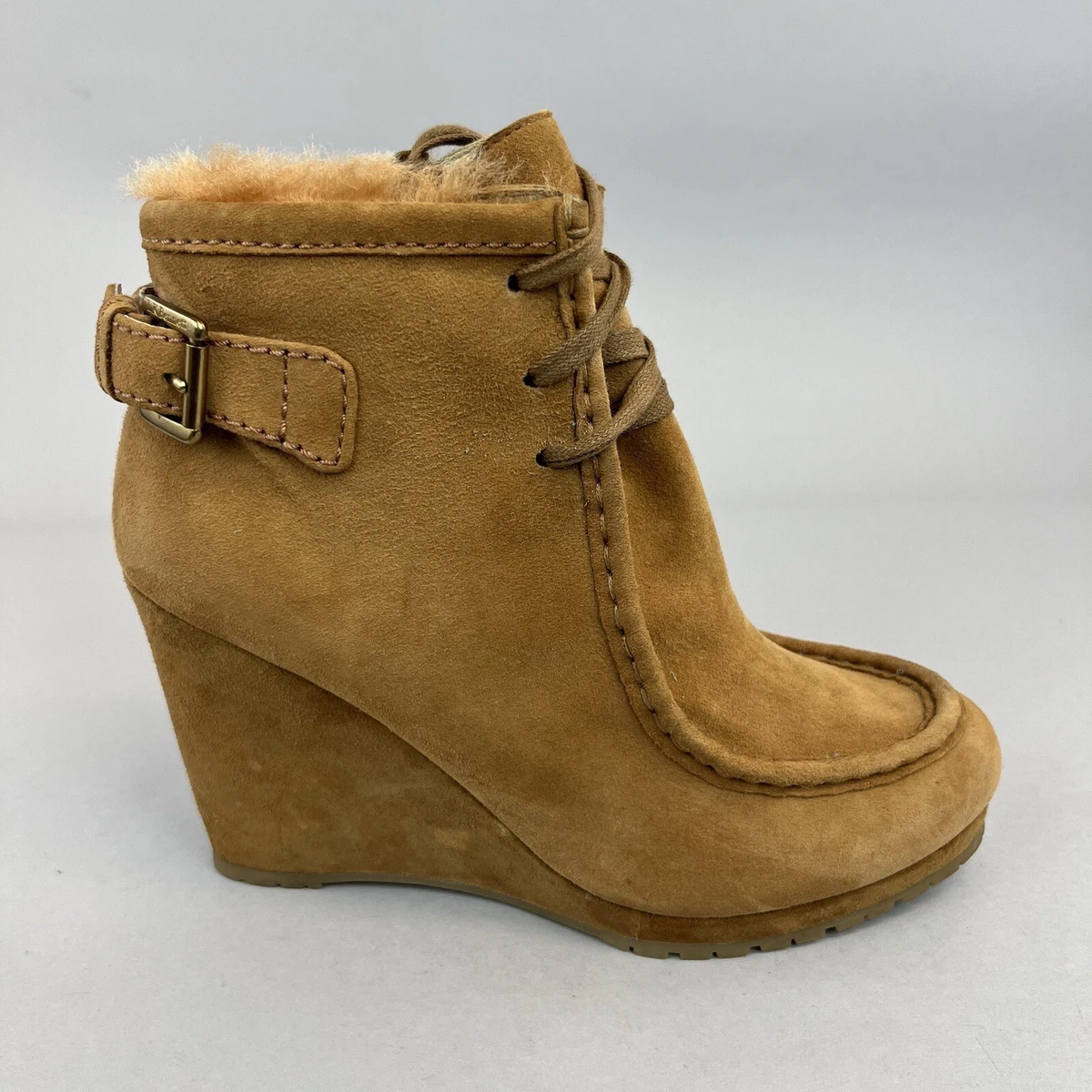Lk bennett top lace up boots