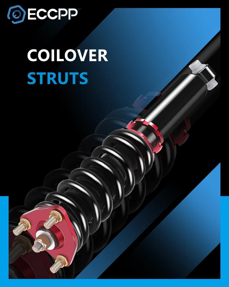 Full Coilovers For Lexus IS250 IS350 2006-2013 Coil Springs Suspension Struts - Image 2 of 4
