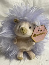 FAO Schwarz Sparklers Hedgehog Plush Purple NWT