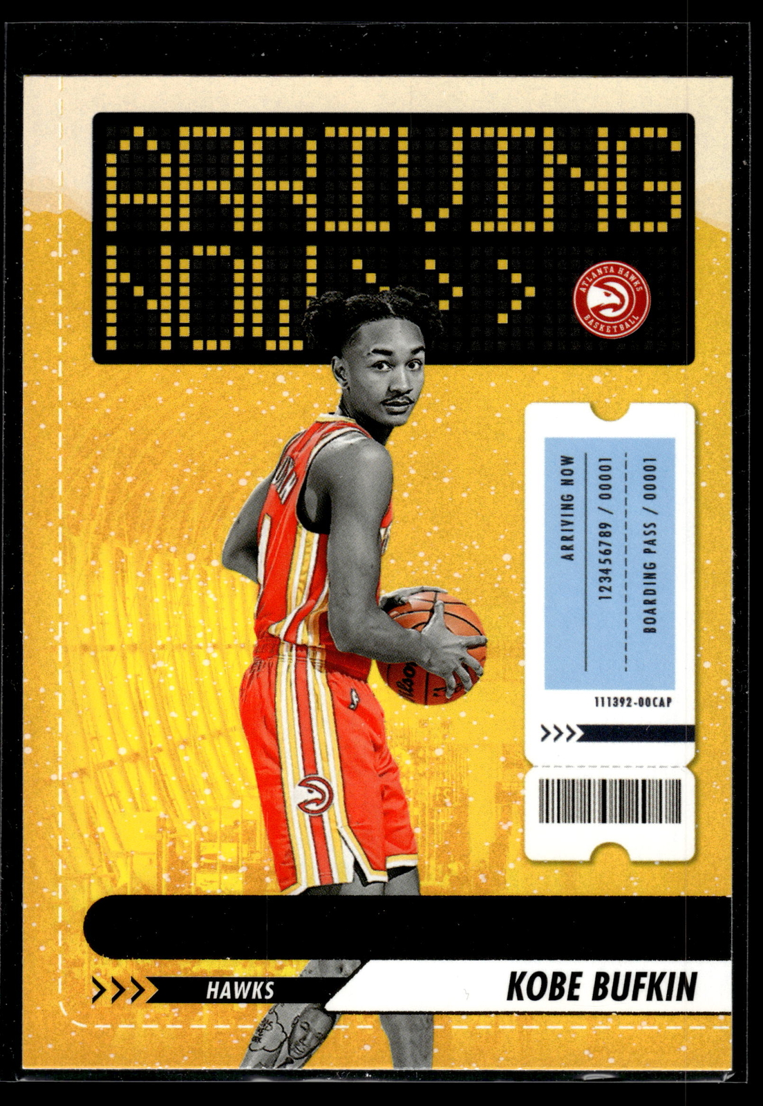 Kobe Bufkin 2023-24 Hoops Winter Arriving Now Card #23