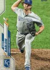 U-222 Scott Barlow Kansas City Royals 2020 Topps Update Baseball Card