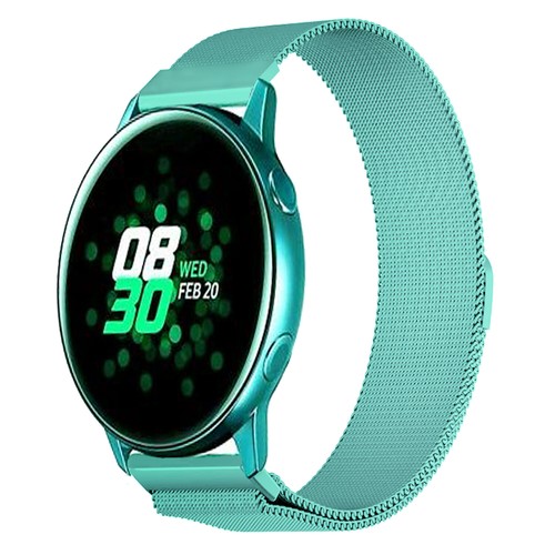 Bracelet de montre intelligente de remplacement milanais compatible avec Amazfit Zepp E - Photo 10 sur 78