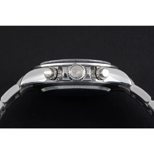 Sugess Automatic Chronograph 39mm S418-2.001 White Dial Panda Mens Watch - Picture 9 of 16