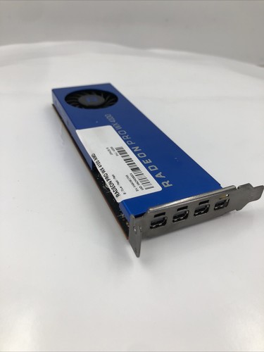 AMD Radeon Pro WX 4100 4GB GDDR5 Graphics Card - 4x Mini DisplayPort - Picture 2 of 6