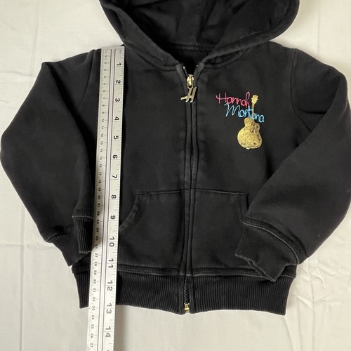 Vintage Hannah Montana hoodie jacket sweatshirt full zip Little girls Sz M (5/6) - Picture 9 of 12