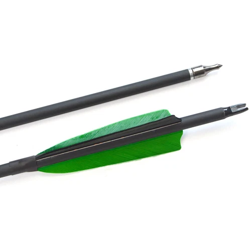24pcs 31" Carbon Arrows Turkey Feathers Target Archery SP500 Bow Hunting Target - Picture 10 of 11