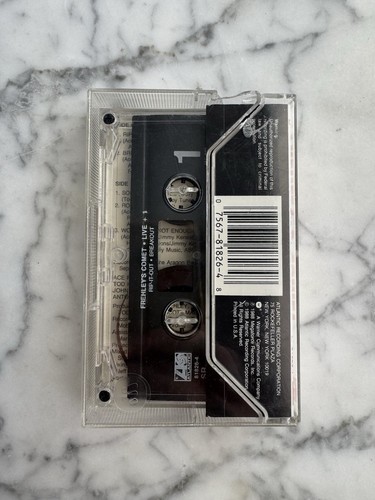 Frehley's Comet, Live + 1, 1988 Megaforce Records, Inc. CASSETTE TAPE - Picture 4 of 5