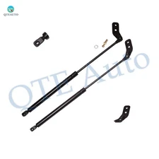 Pair Rear Left-Right Liftgate Lift Support For 1994-1997 Ford Aspire w/o Spoiler