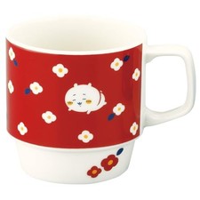 Officially Licensed Chiikawa Mug Large 340ml Diameter: Approx. 9x9cm Flower