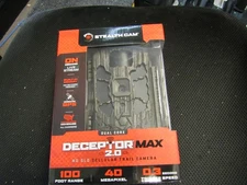 Stealth Cam Deceptor Max 2.0 No Glo Cellular Trail Camera STC-DCPTRX2 40MP Brown