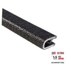Edge Trim, Fits 3/16-Inch Edge, 17/32-Inch Leg Length, 25-Foot Length, Single
