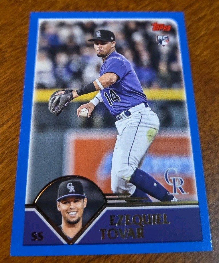 2023 Topps Archives - 2003 Topps Ezequiel Tovar #217 (RC)