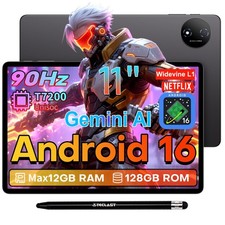 TECLAST P50T Android 16 Tablet 11 Pollici Gemini AI 90Hz Display T7200 2GHz Octa