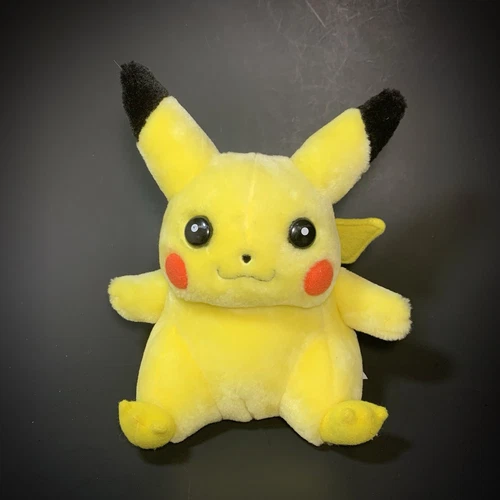 VTG Pokemon Pikachu Plush Stuffed Toy Nintendo 1998 Creatures Game Freak 8.5"