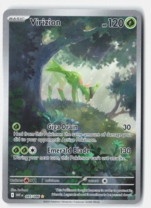 Virizion 095/086 White Flare Illustration Rare Pokémon TCG