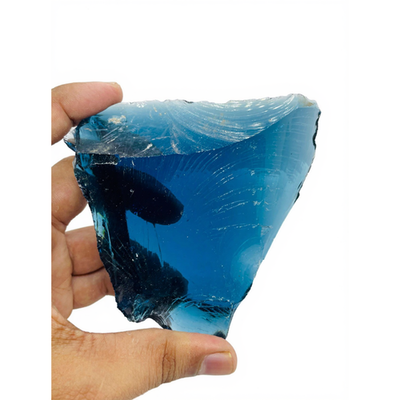 #ad #ad Blue Obsidian Rough Crystal 410 510CT Raw Natural Gemstone for Jewellery $25.80