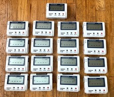 Lot of 17 T&D TR-75nw Thermo Recorders – All Power On & Displays Working